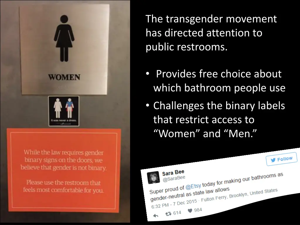 the transgender movement has directed attention
