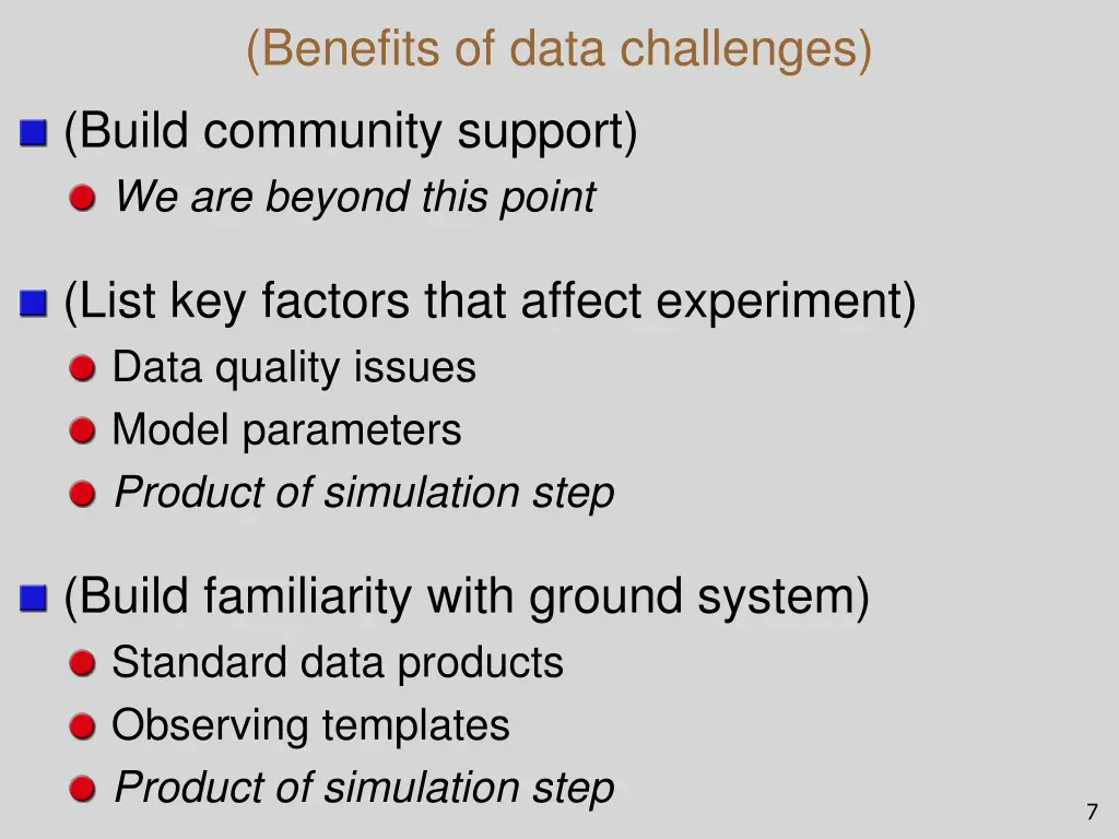 benefits of data challenges build community