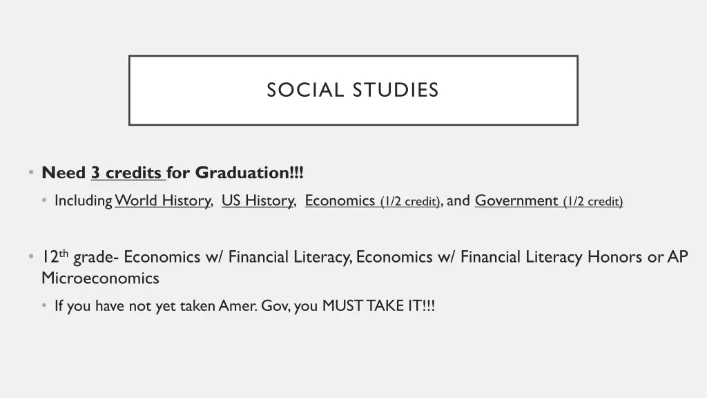 social studies