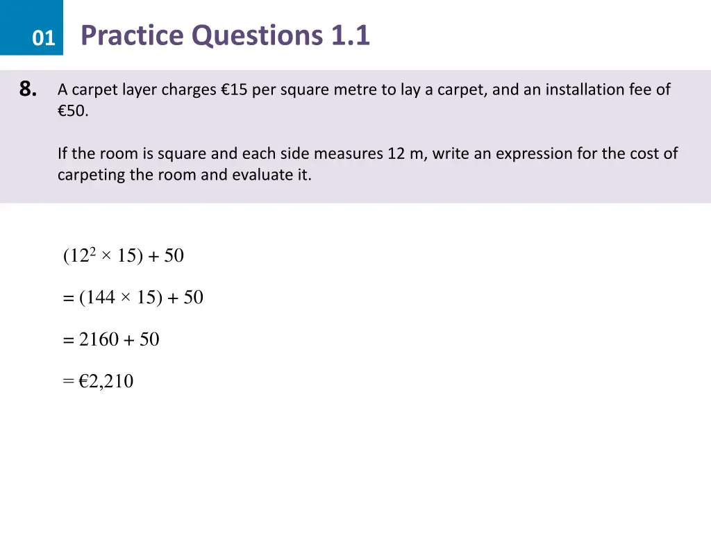 01 practice questions 1 1 12