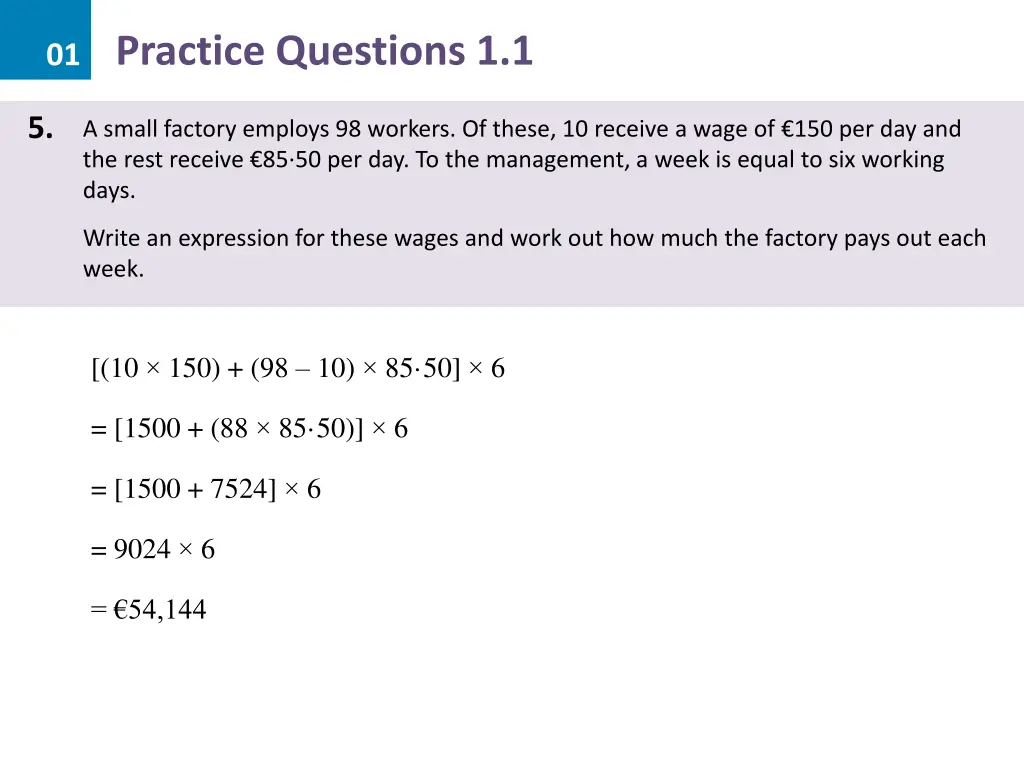 01 practice questions 1 1 9