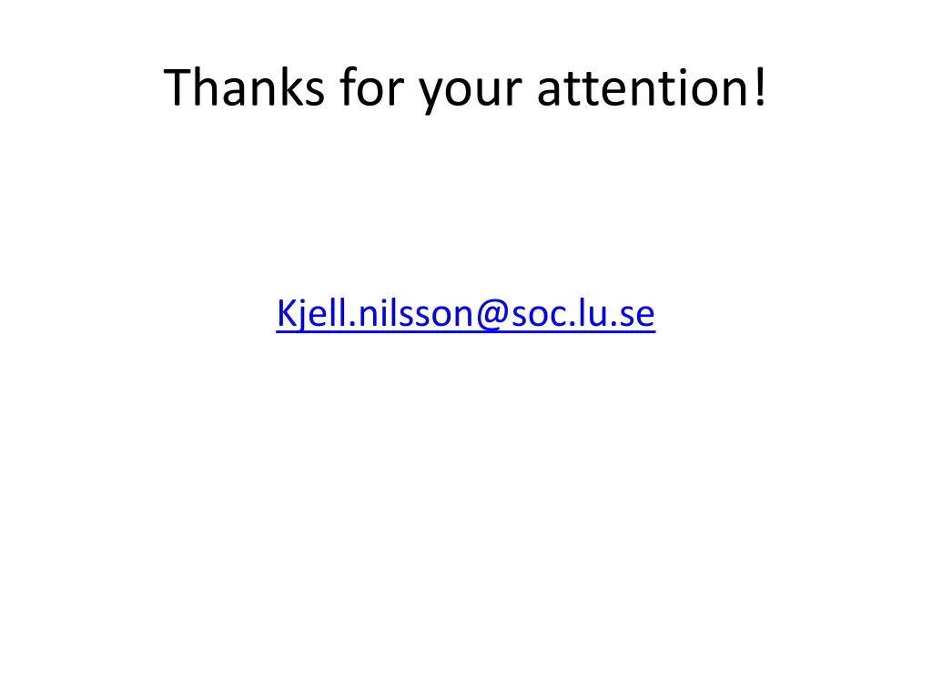 thanks for your attention