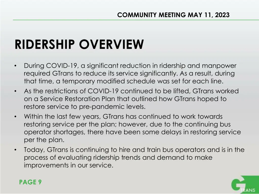 community meeting may 11 2023 4