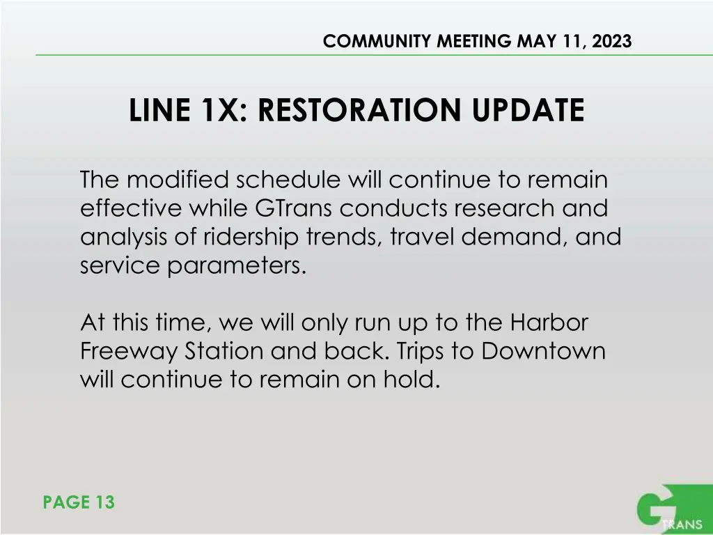 community meeting may 11 2023 7