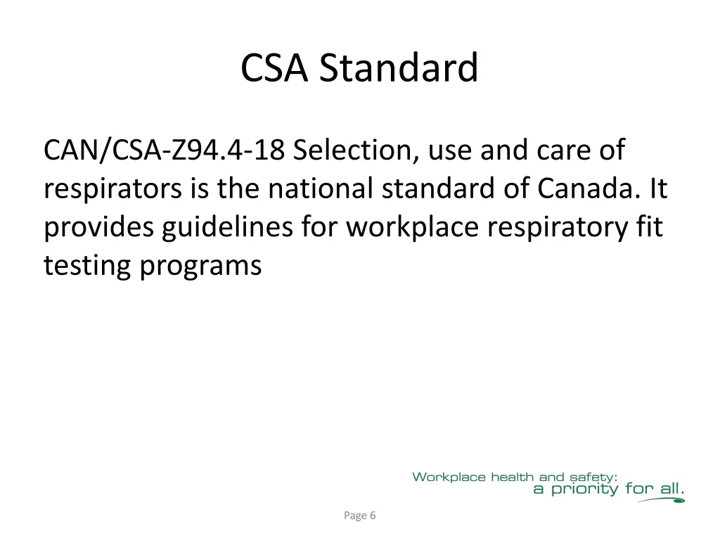 csa standard