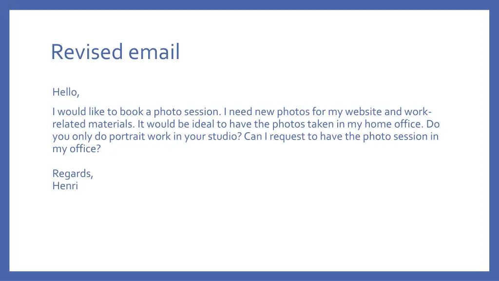 revised email 2