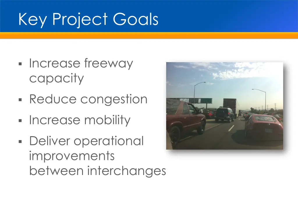 key project goals