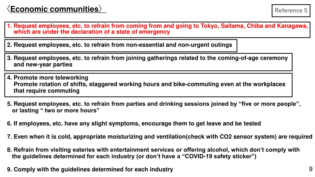 economic communities