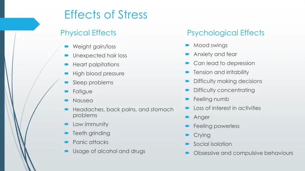 effects of stress