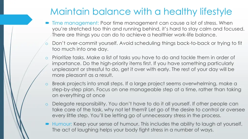 maintain balance with a healthy lifestyle 2