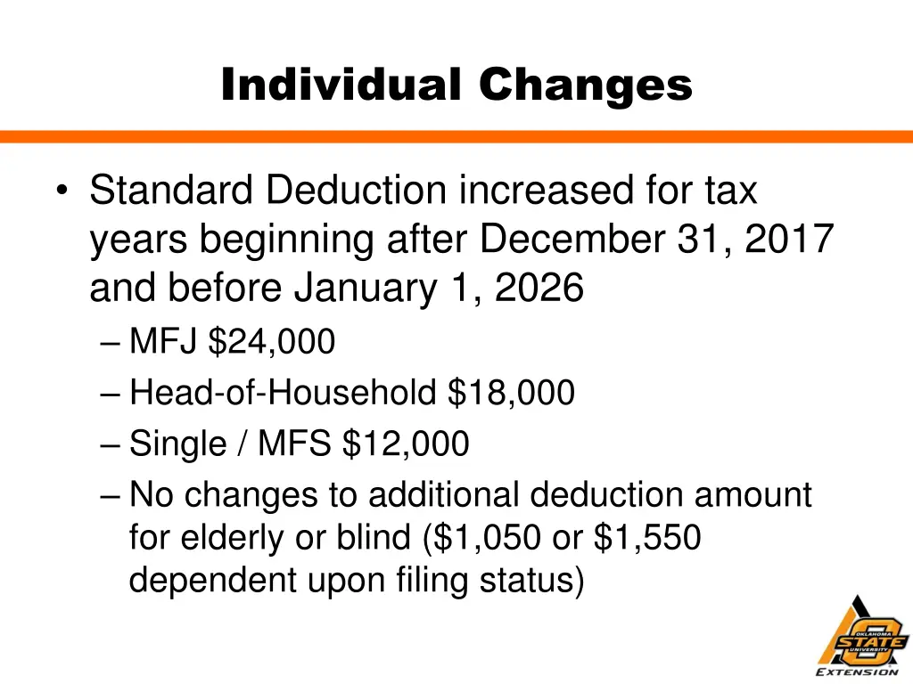 individual changes 1