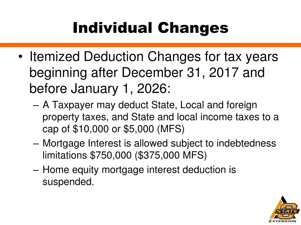individual changes 10