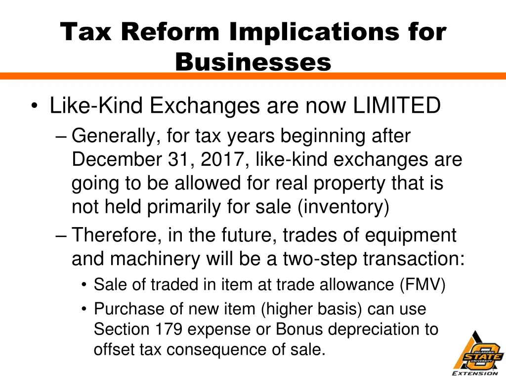 tax reform implications for businesses 8