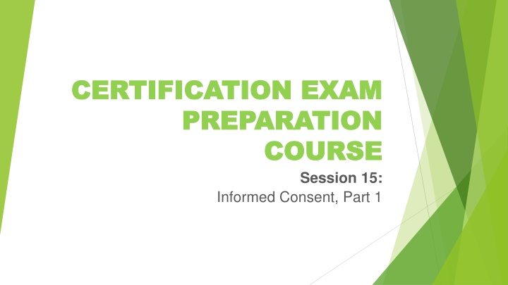 certification exam certification exam preparation