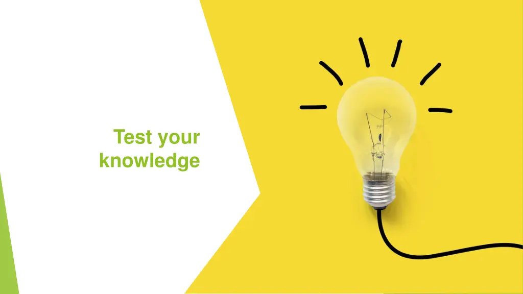 test your knowledge 1