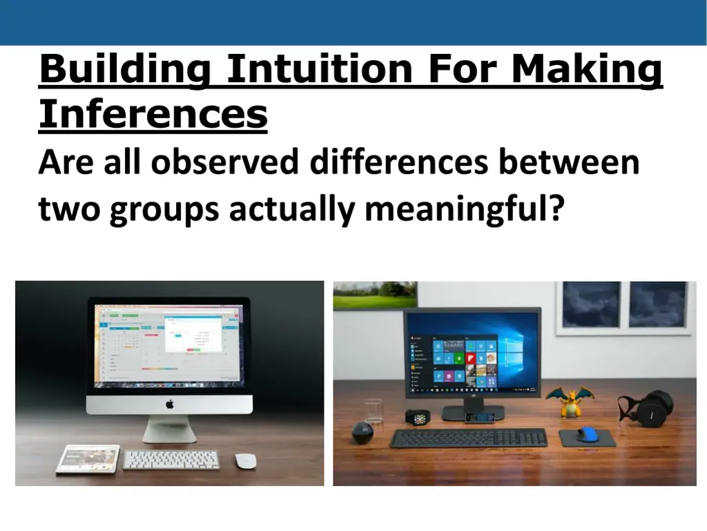 building intuition for making inferences