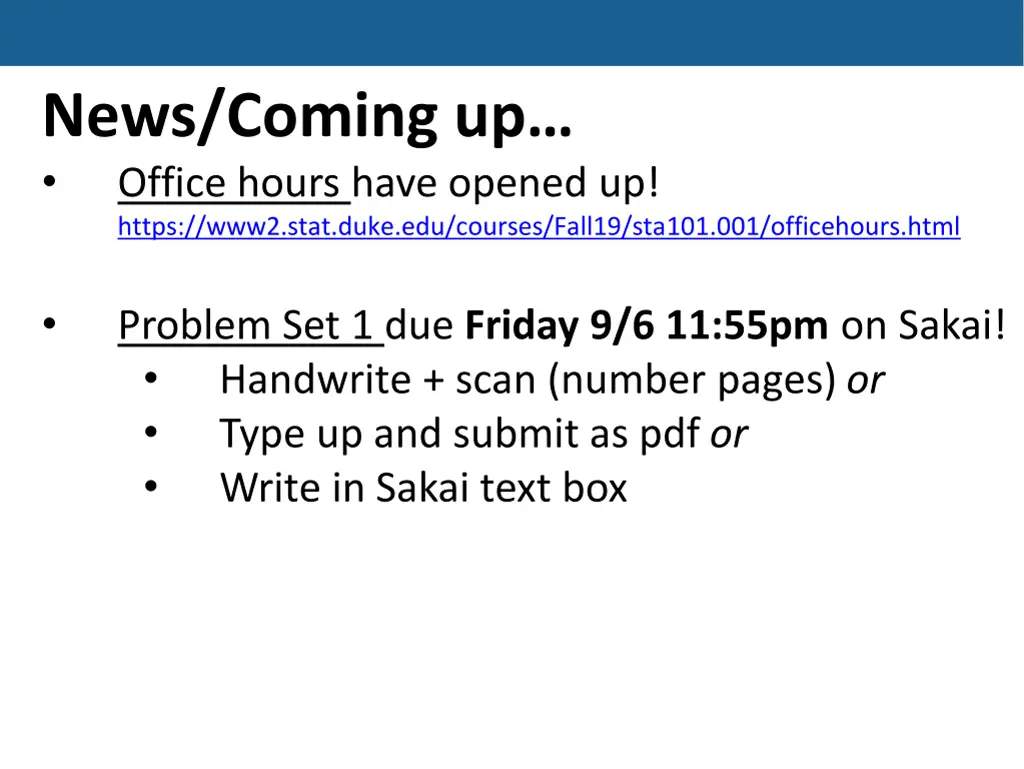 news coming up office hours have opened up https