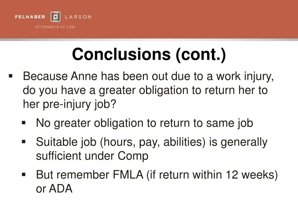 conclusions cont 1