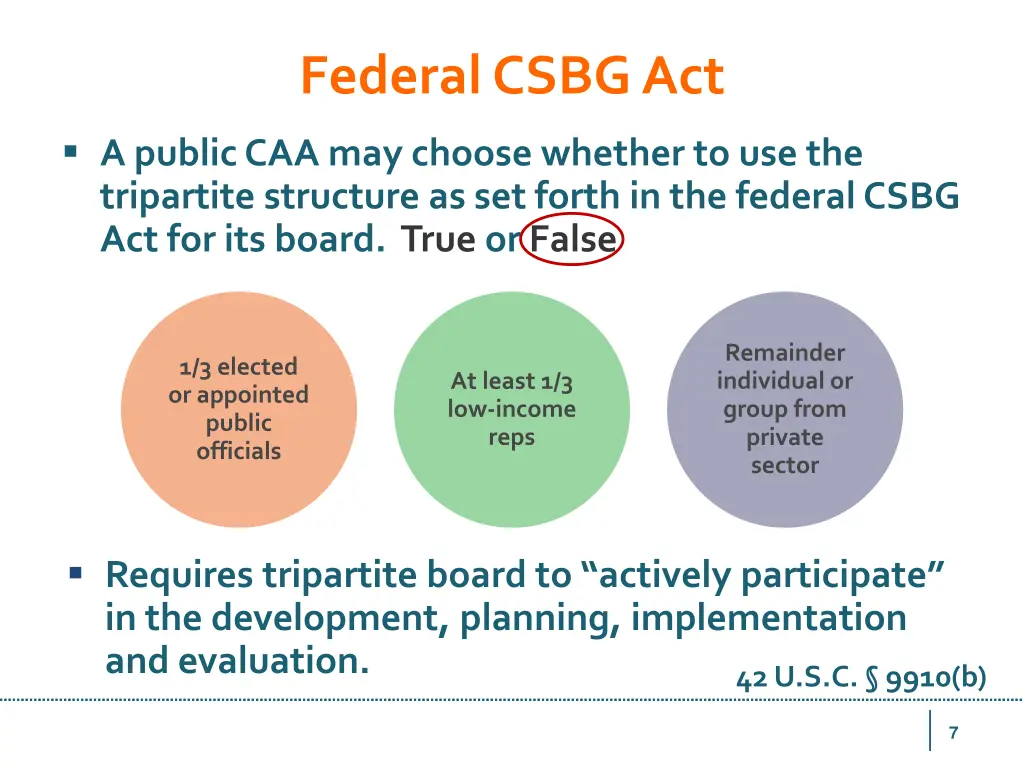 federal csbg act