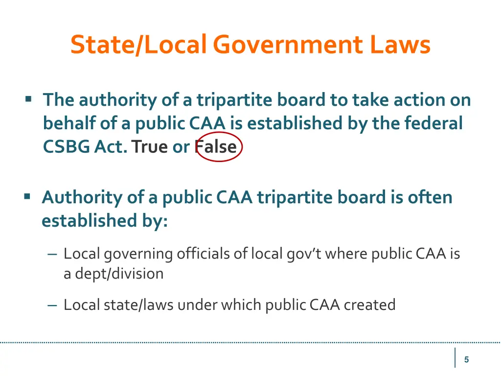 state local government laws