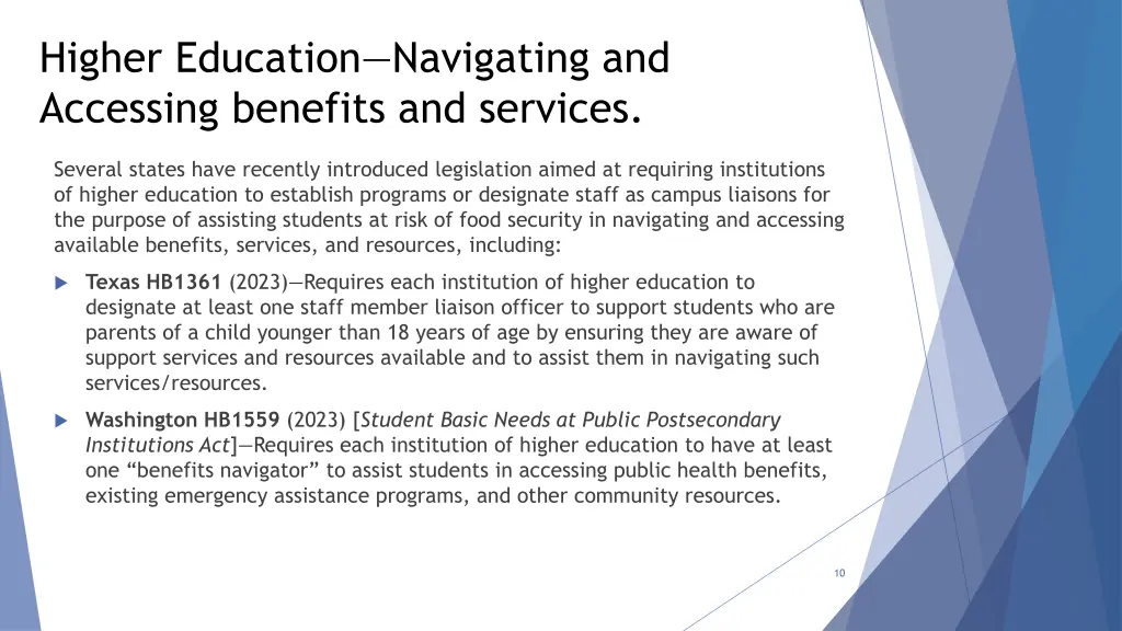 higher education navigating and accessing