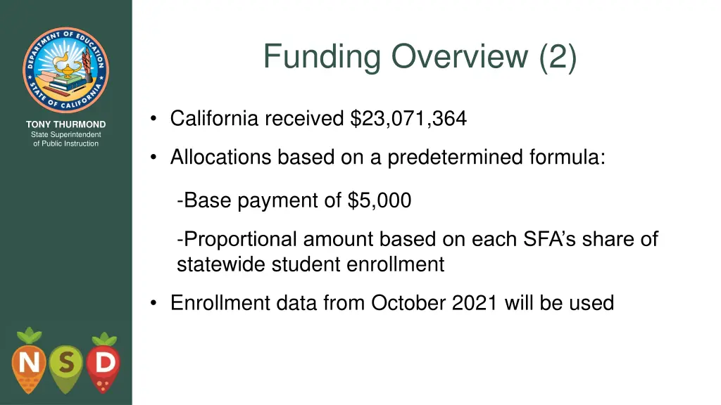 funding overview 2