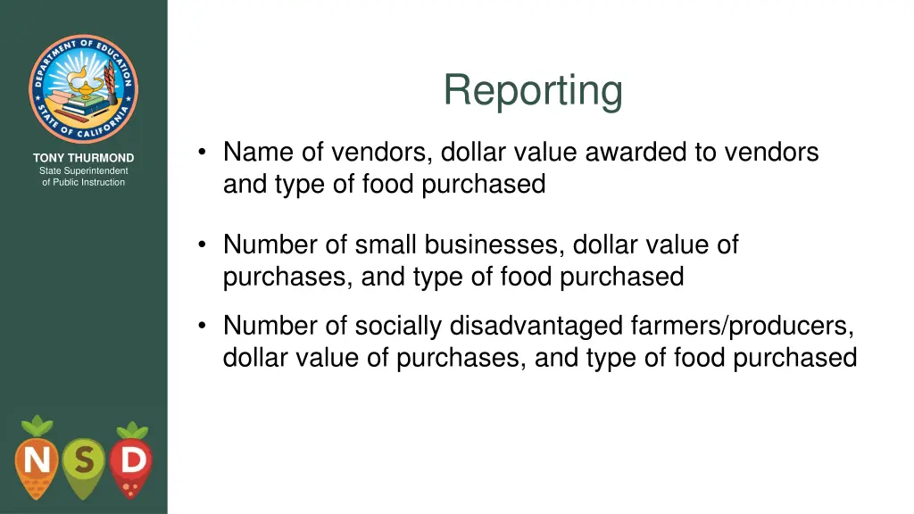 reporting