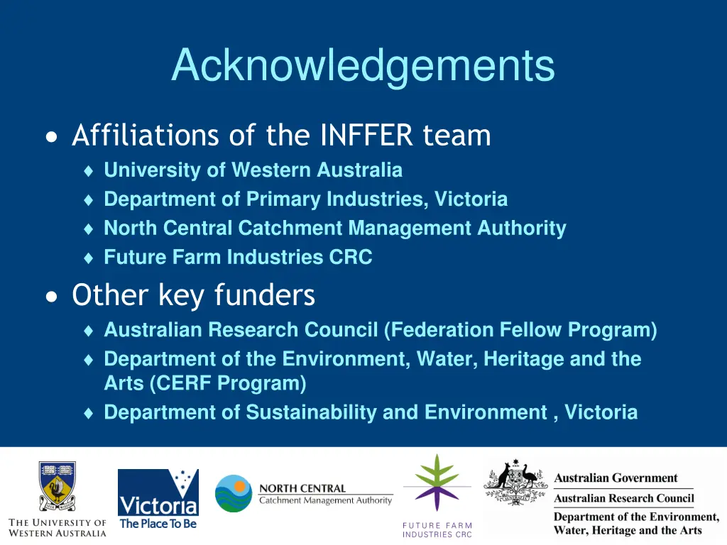 acknowledgements
