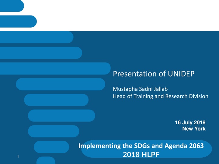 presentation of unidep