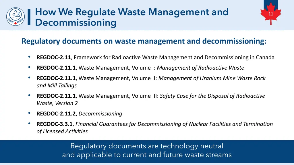 how we regulate waste management