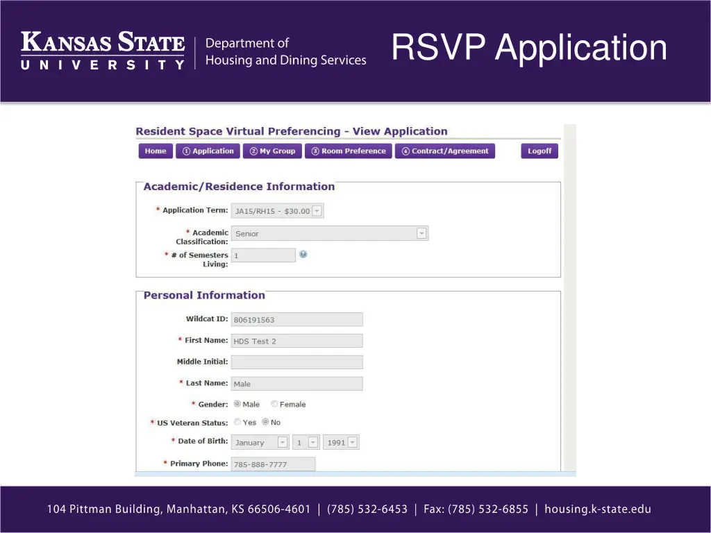 rsvp application