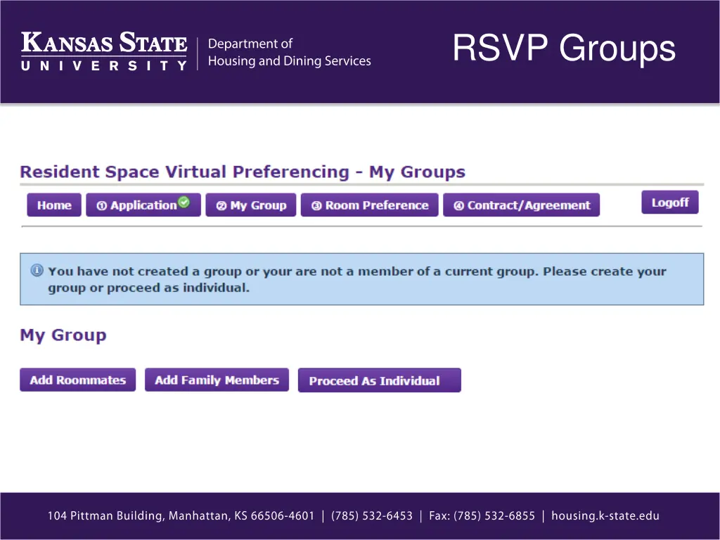 rsvp groups