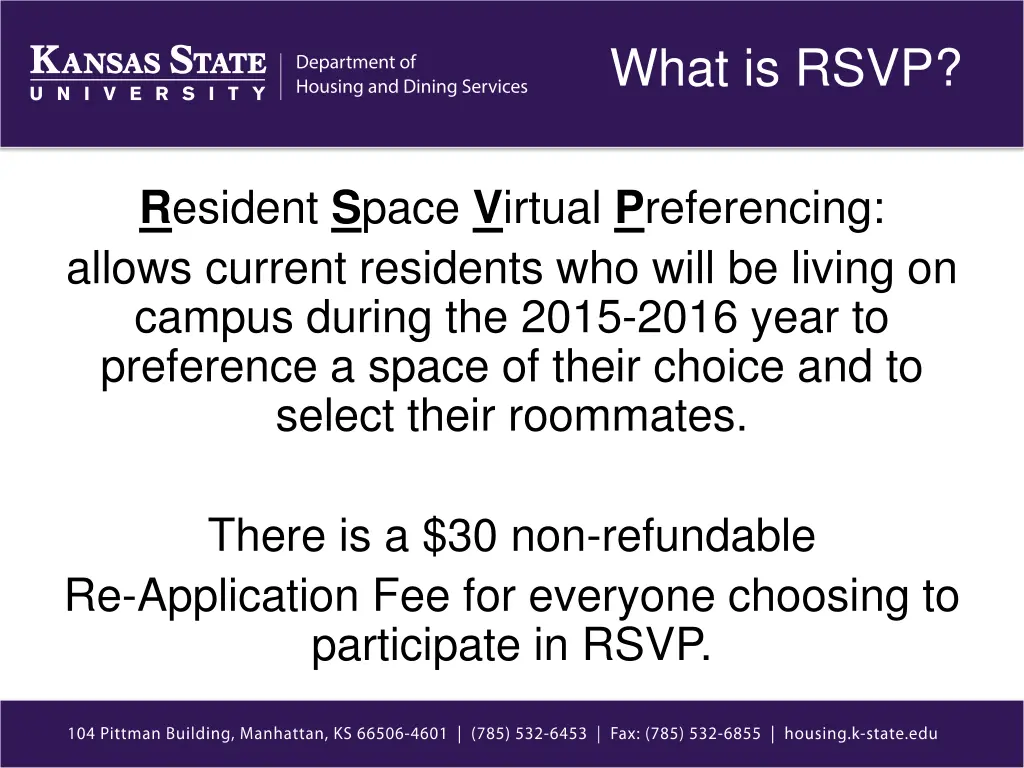 what is rsvp
