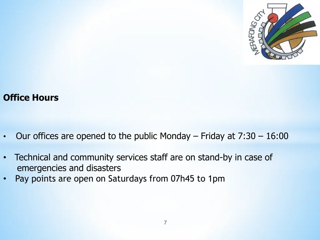 office hours
