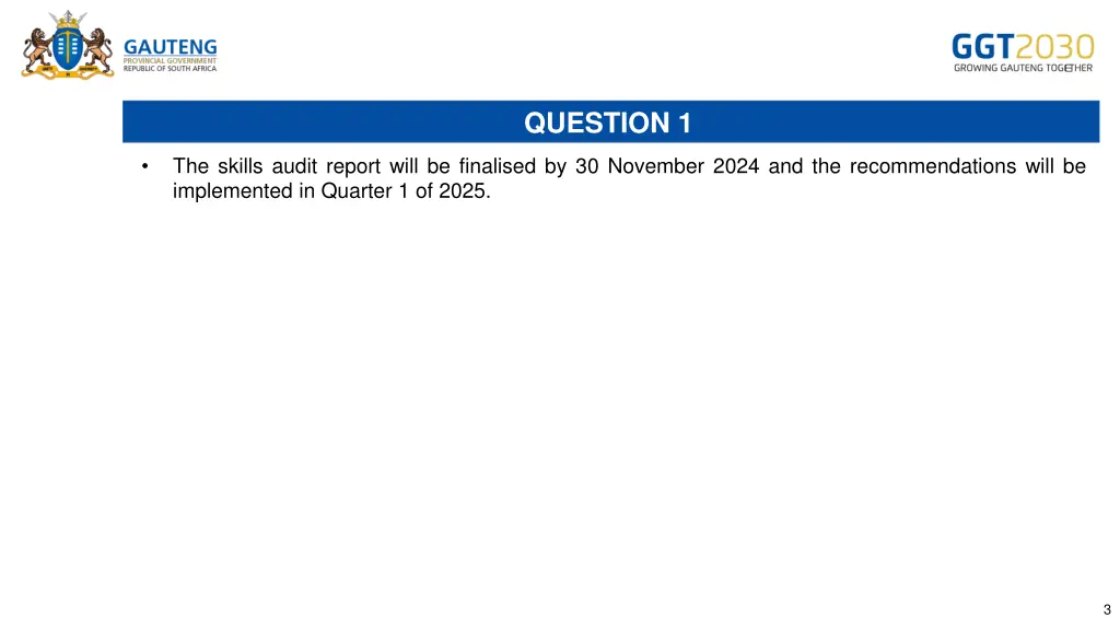 question 1