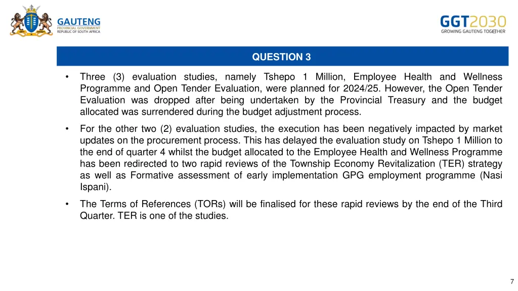 question 3
