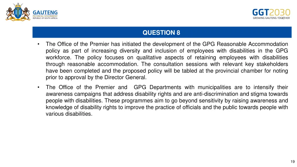 question 8