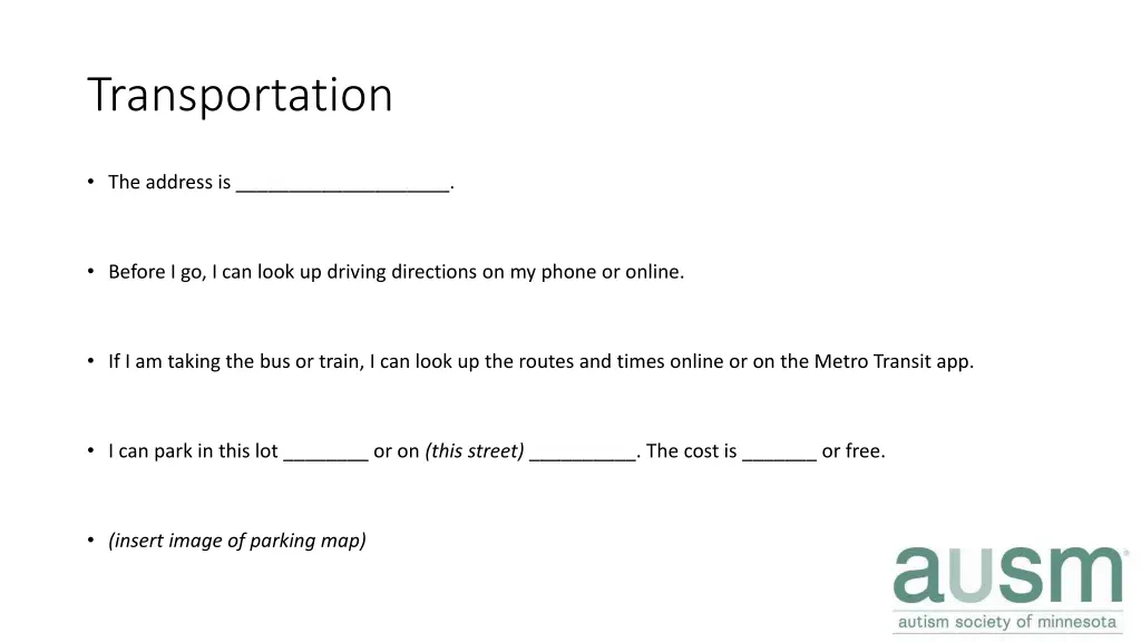 transportation