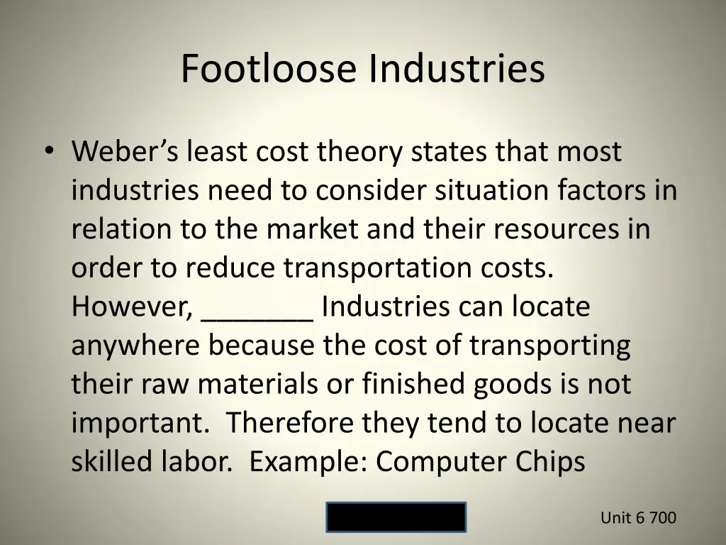 footloose industries