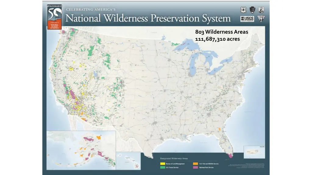 803 wilderness areas 111 687 310 acres