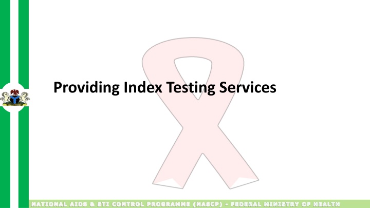 providing index testing services