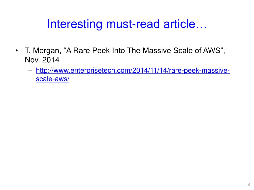 interesting must read article
