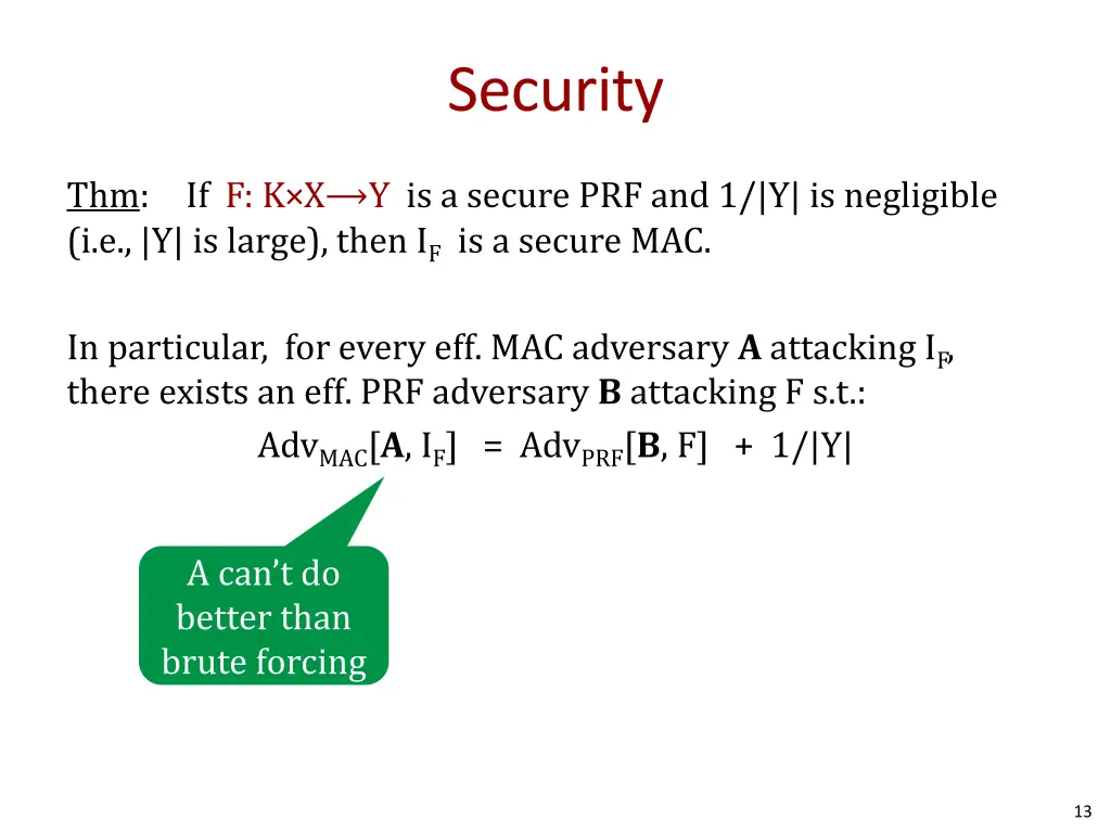 security