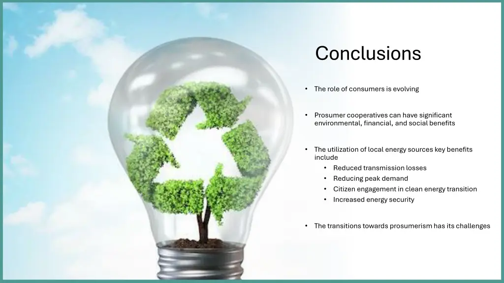conclusions
