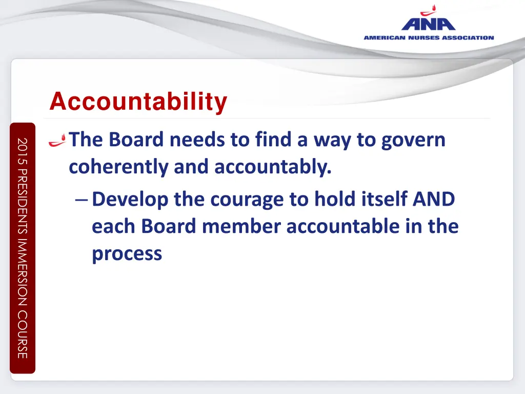 accountability