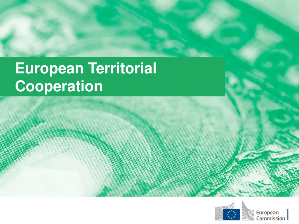 european territorial cooperation