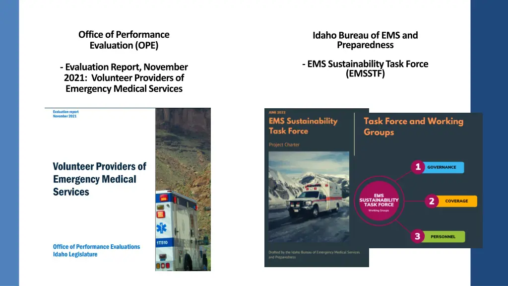 office of performance evaluation ope