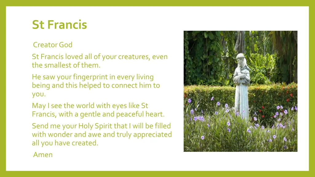 st francis