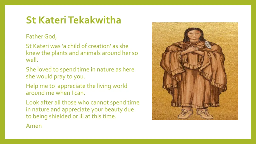 st kateri tekakwitha