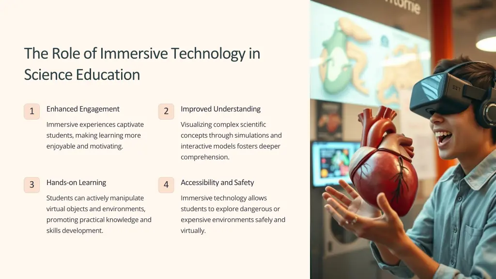 the role of immersive technology in science